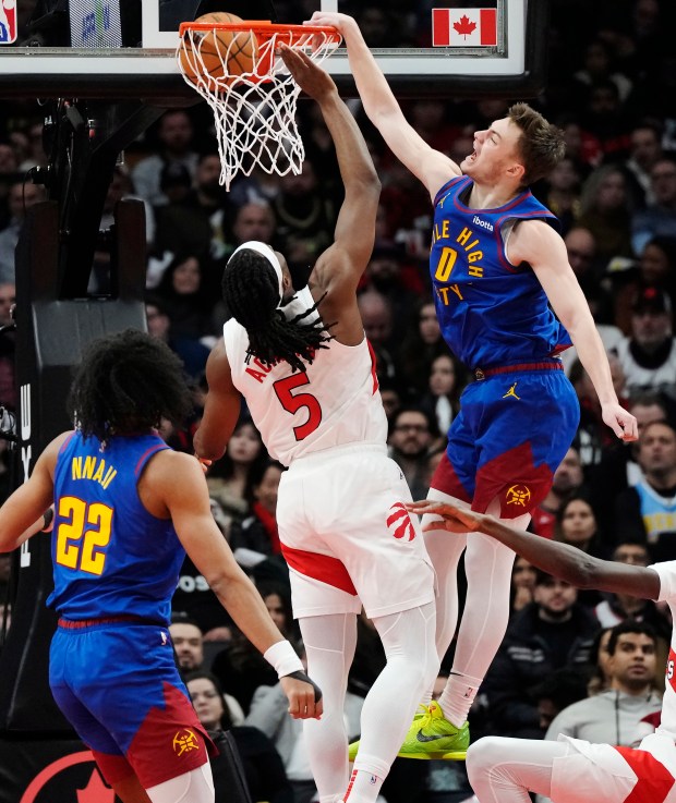 Nikola Jokic has a 30-point game against every NBA team after Nuggets top Raptors 113-104 in Toronto