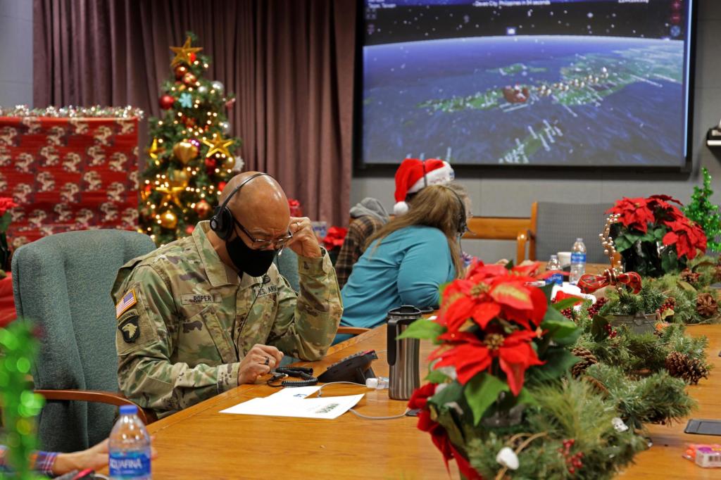 A North American military command in Colorado is tracking Santa’s every move and kids can follow along